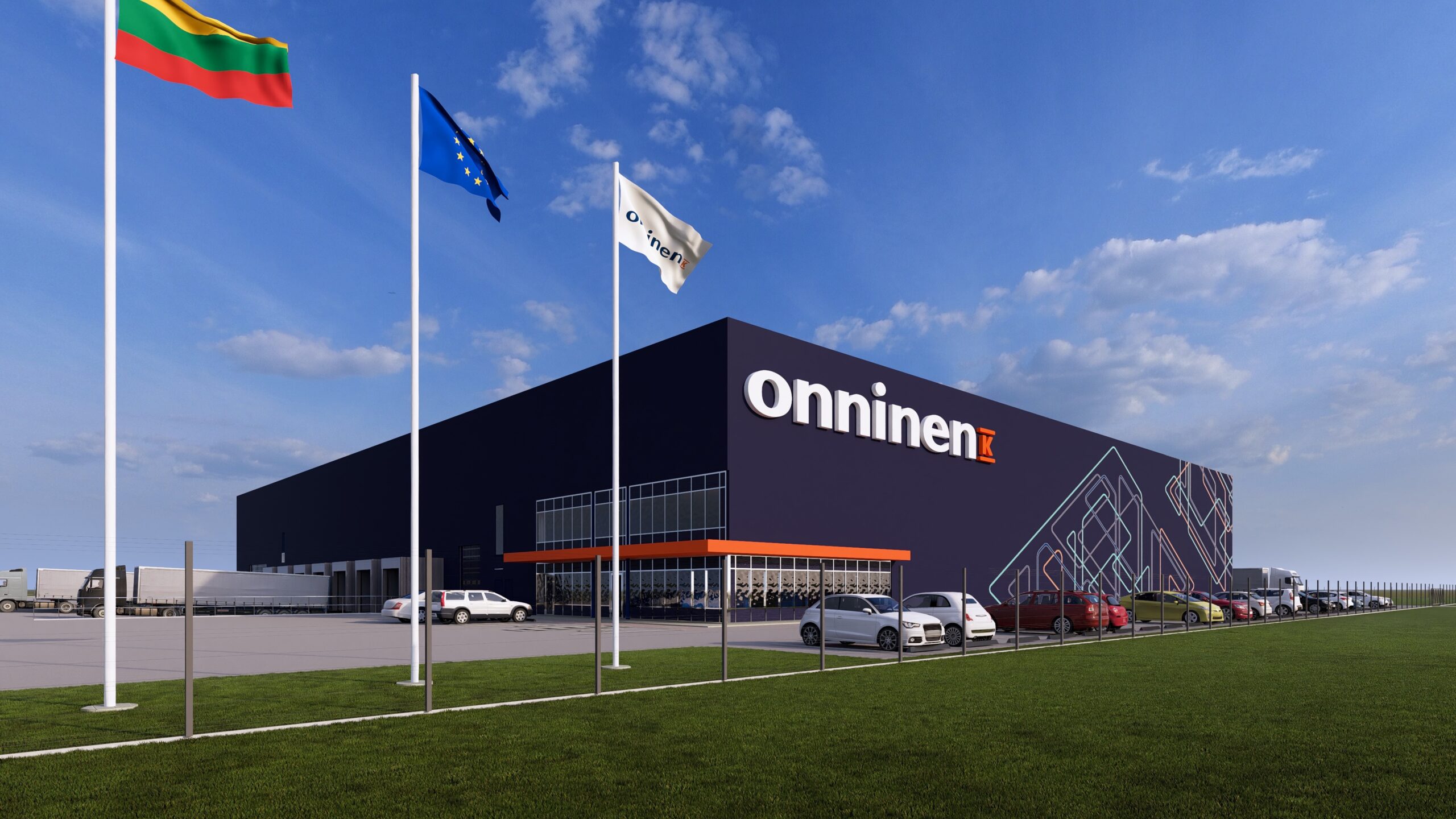 8,6 mln. eurų vertės Onninen logistikos centro statybos Kauno LEZ ...