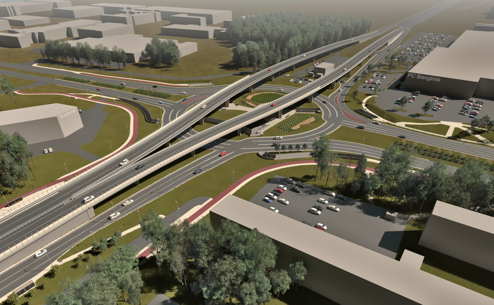 klaipeda ziedine sankryza estakada