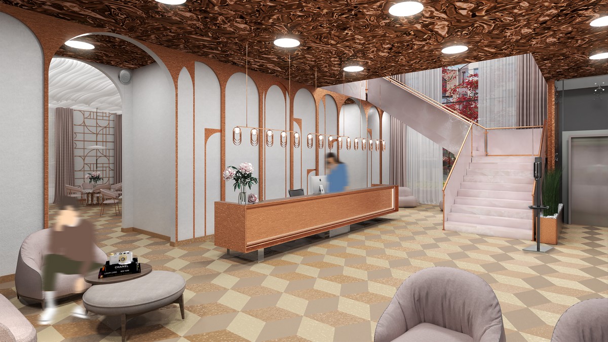 Greta Bielytė, Ignė Astrauskaitė, Lukas Bičiūnas viešbučio konkursas projektas